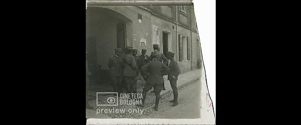 Prima Guerra Mondiale. Gruppo di militari