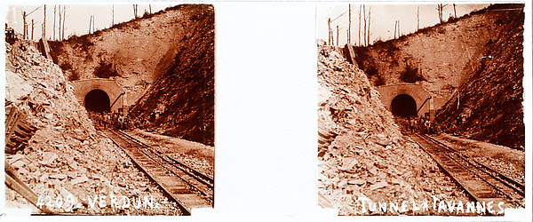 Verdun - Tunnel á Tavannes