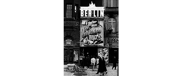 Filmwerbung der Filmbühne Berlin
