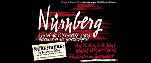 Nuremberg and Its Lesson