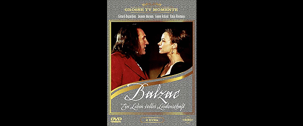 DVD-Cover (2009) von "Balzac - Ein Leben voller Leidenschaft" (1999)