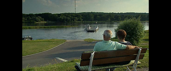 Die Elbe von oben