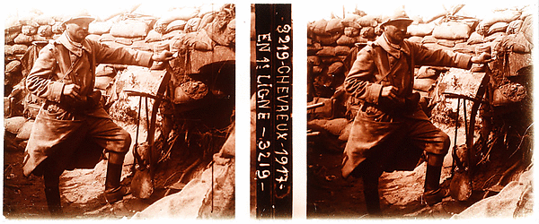 Chevreux 1917 - en première ligne