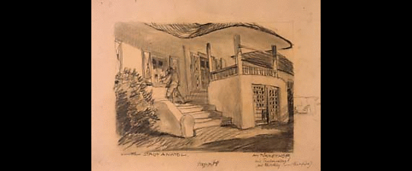 Entwurf zu "Stadt Anatol" (1936)