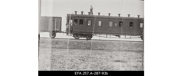 Laiarööpaline soomusrong nr 2 1919. aasta kevadel.