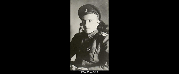 Vene 23.korpuse lennusalga ohvitser alamleitnant Savitski.