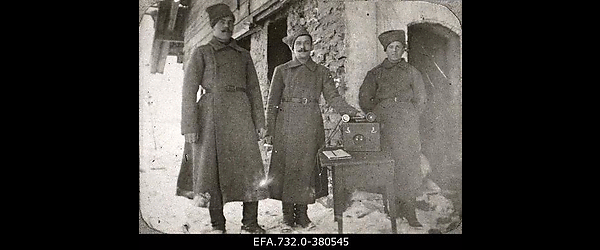 Vene 33.Jalaväediviisi 131.Tiraspoli polgu telefonistid.