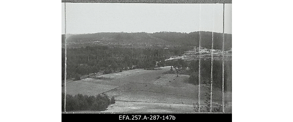 Maastik Vašina Gora ümbruses 1919. aasta kevadel.