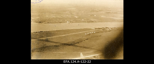 Aerofoto “Ankru” (Spilve) lennuväljast Riia lähedal [1916].