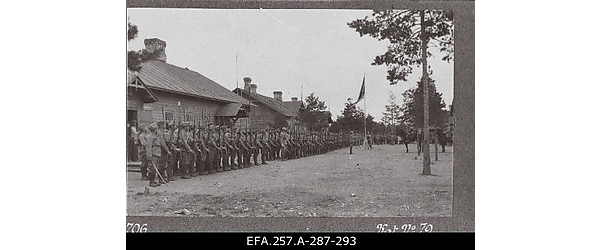 Taani vabatahtlike kompanii sõdurid Nõmmel.