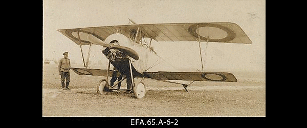Vene 23.korpuse lennusalga lennuk Nieuport.