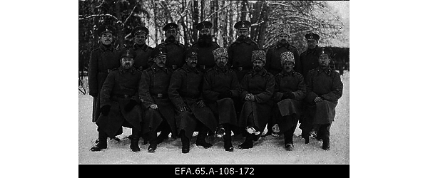 Vene 577. Permi rahvaväe jalaväepolgu kirjutajad.