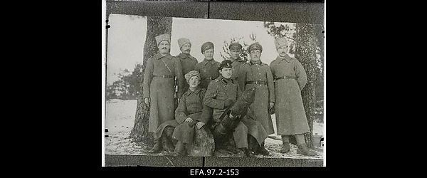 Rühm Vene ohvitsere ja allohvitsere.