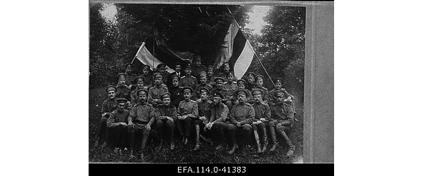 (Soome) Eesti Sõjaväelaste Liidu I kongressist osavõtjad .