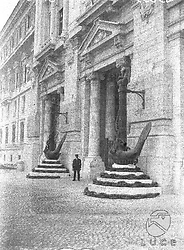 Roma L'ingresso del Ministero