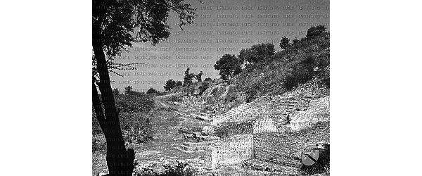 Pojan L'Odeon negli scavi di Apollonia