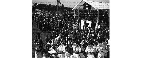 Festa del Maskal - Tribuna delle autorità