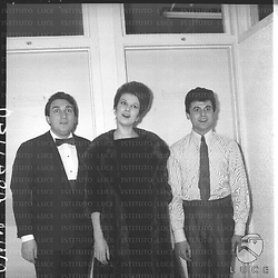 Tony Dallara, Mina e Little Tony al Palazzetto dello Sport. Piano americano