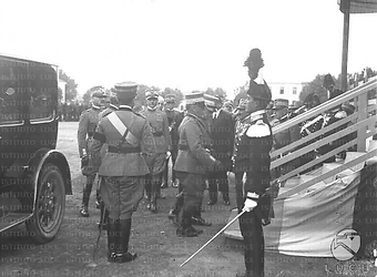 Roma Vittorio Emanuele III alla cerimonia di inaugurazione