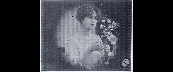 La diva del cinema muto Francesca Bertini