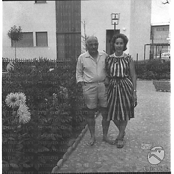 Della Porta e la moglie nella loro villetta a Santa Marinella - totale