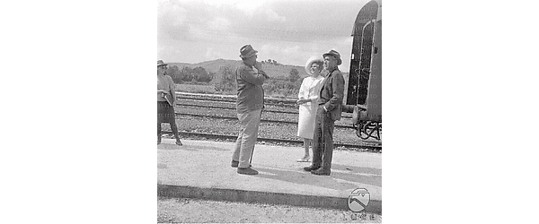 Ingrid Bergman con Antony Quinn e Bernard Wicki