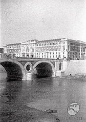 Roma Il ponte del Littorio, il Ministero della Marina