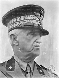 Riproduzione fotografica di un ritratto di Re Vittorio Emanuele III