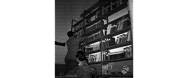 Alessandria Un detenuto in biblioteca