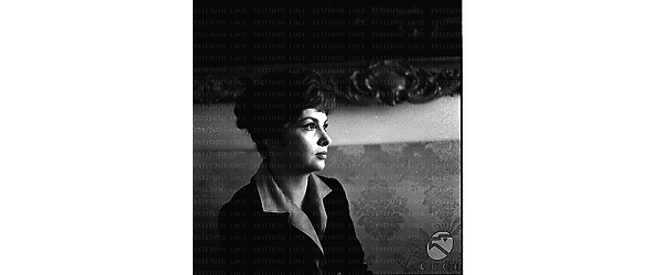 Ritratto di Gina Lollobrigida - medio primo piano