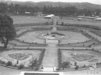 Addis Abeba Giardino dell'ex-piccolo Ghebbì imperiale