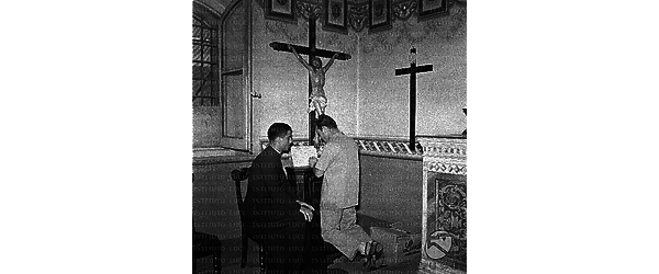 Genova La confessione religiosa di un detenuto