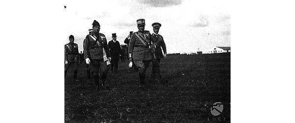 Centocelle Diaz visita il campo di aviazione