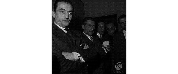 Spoleto Luchino Visconti, Paolo Stoppa ed altre personalità al Festival dei due mondi